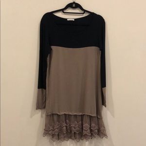 Oversized cotton blouse